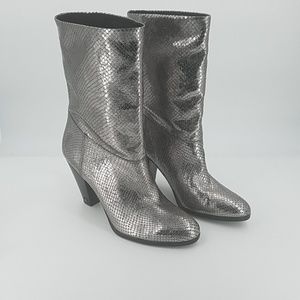 MichaelKors Divia Diamond Metallic Boot sz:6